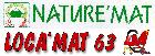 Logo NATURE MAT LOCAMAT 63